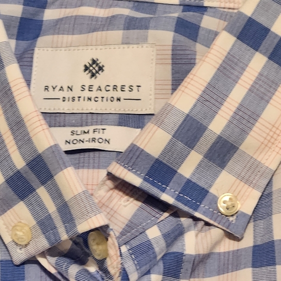 Ryan Seacrest Button Down 16 1/2 34/35 - Picture 5 of 8
